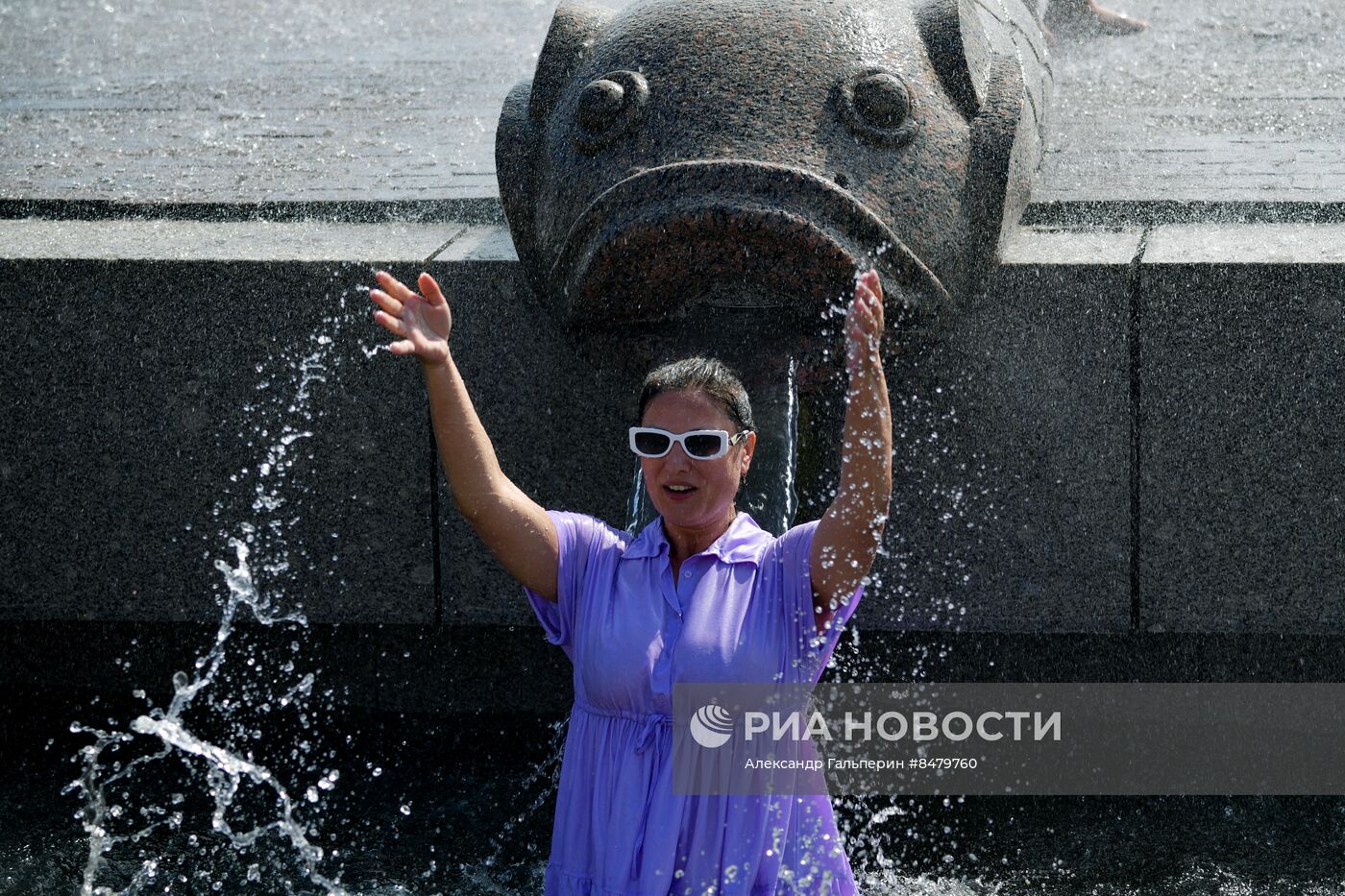 Теплая погода в Санкт-Петербурге