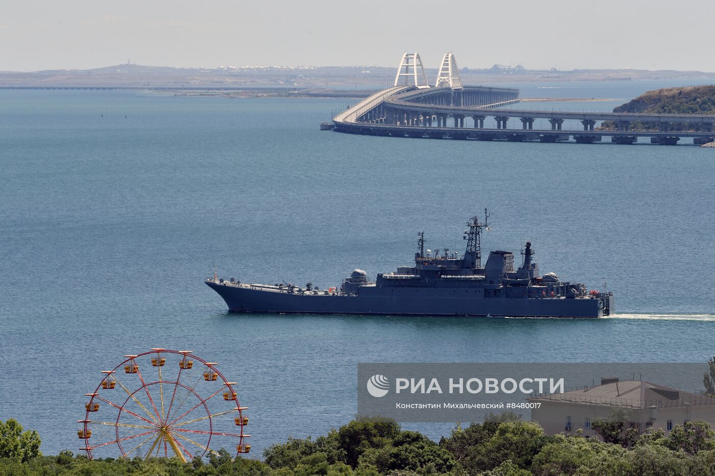 Обстановка у Крымского моста