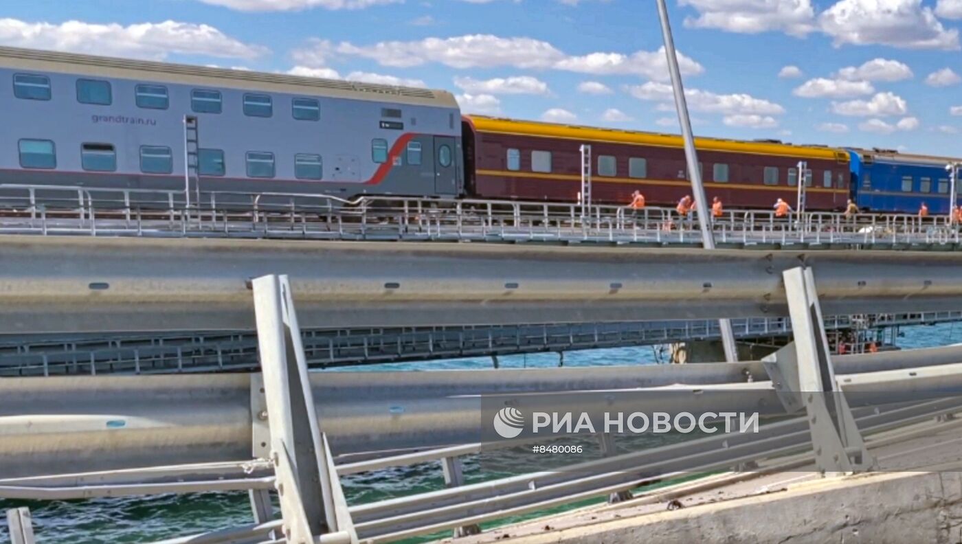 Обстановка у Крымского моста