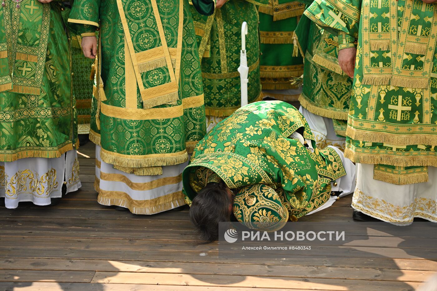 Патриаршее служение в Троицко-Сергиевой Лавре