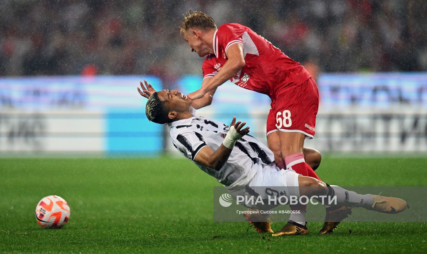 Футбол. Товарищеский матч. "Спартак" - "Нефтчи"