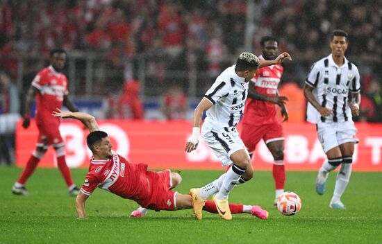 Футбол. Товарищеский матч. "Спартак" - "Нефтчи"