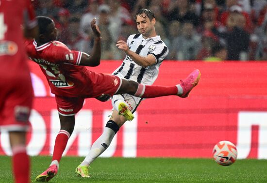 Футбол. Товарищеский матч. "Спартак" - "Нефтчи"