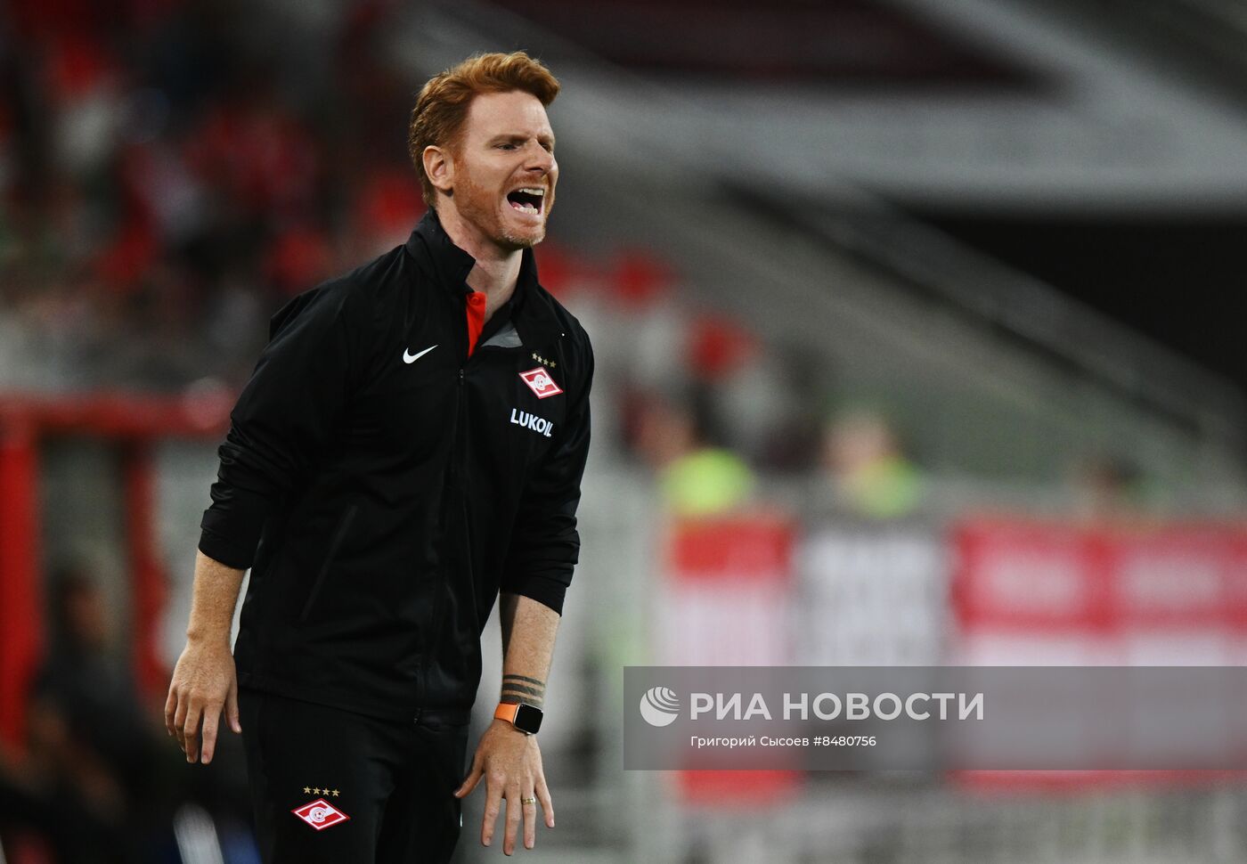 Футбол. Товарищеский матч. "Спартак" - "Нефтчи"