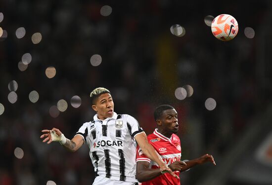 Футбол. Товарищеский матч. "Спартак" - "Нефтчи"