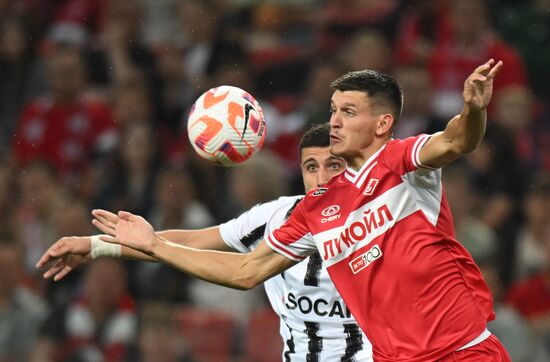 Футбол. Товарищеский матч. "Спартак" - "Нефтчи"