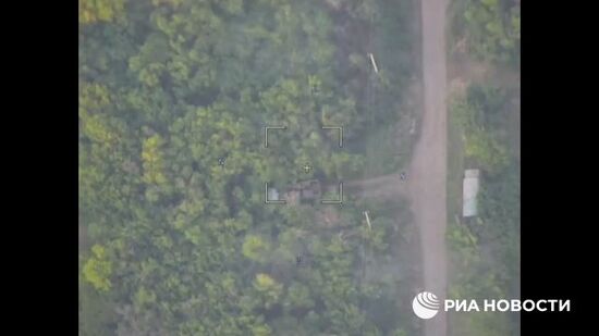 Российские бойцы уничтожили место дислокации ВСУ под Артемовском