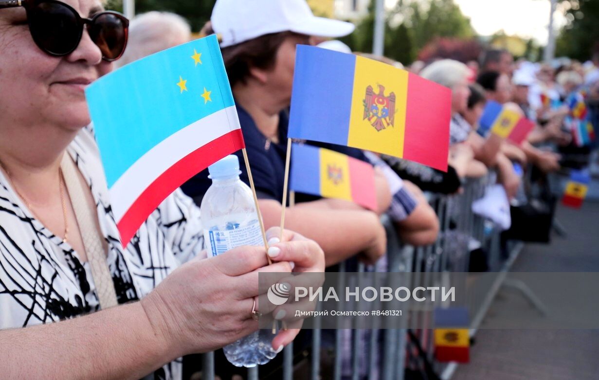 Инаугурация новой главы Гагаузии М. Гуцул