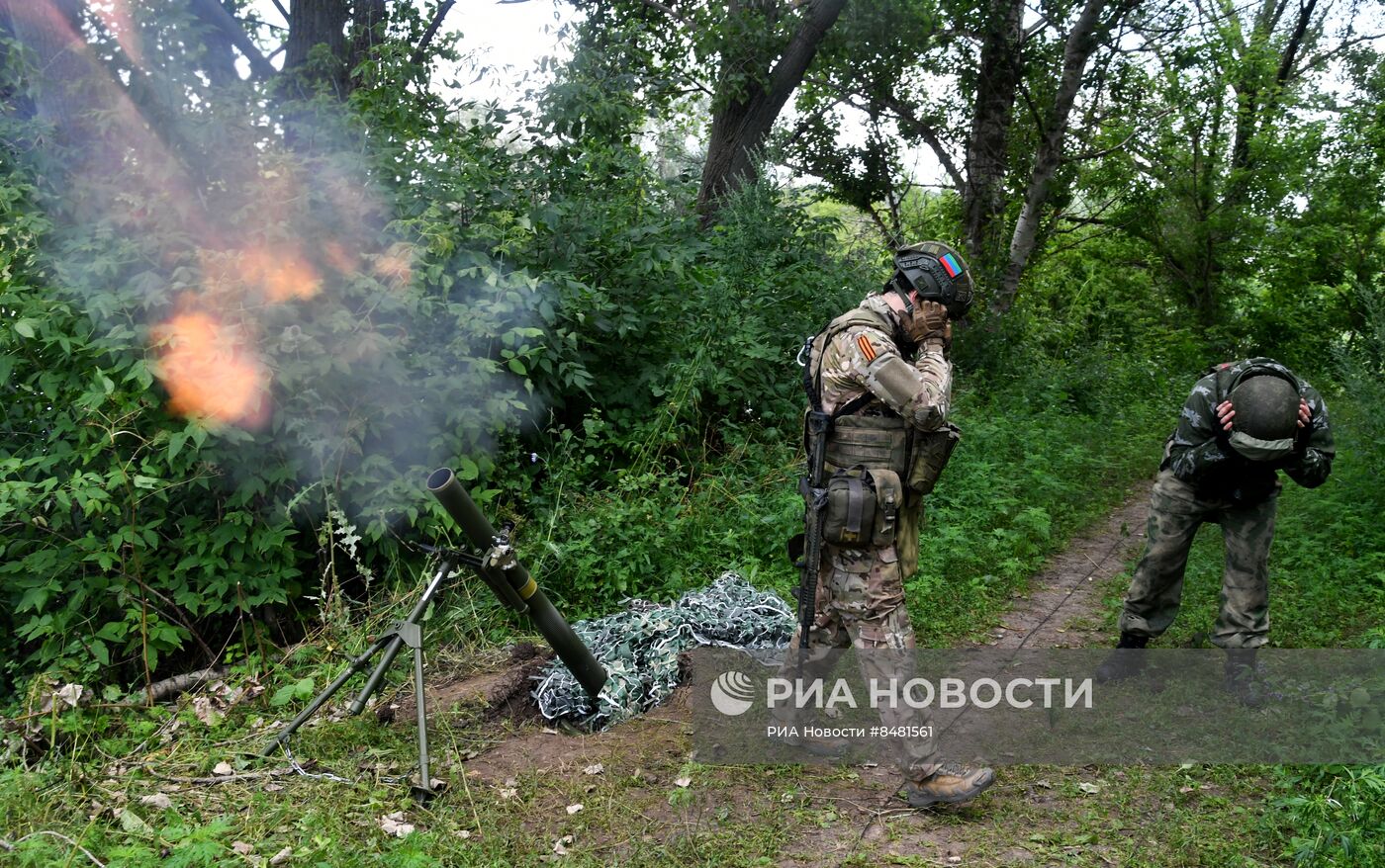 Работа разведчиков 1-й Танковой армии Западной группы войск на Сватовском направлении