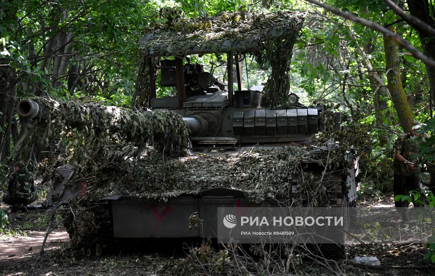 Работа разведчиков 1-й Танковой армии Западной группы войск на Сватовском направлении