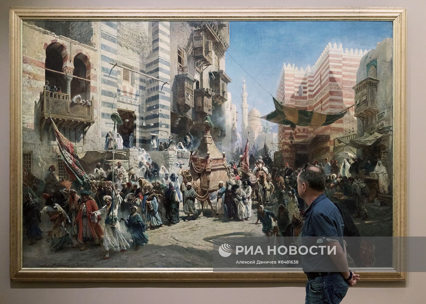 Пресс-показ выставки "Африка в русском искусстве" в Петербурге