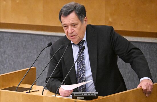 Пленарное заседание Государственной Думы РФ