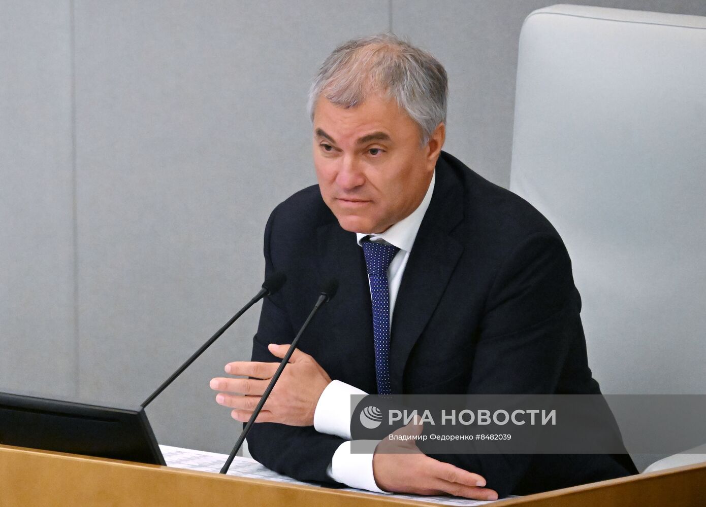 Пленарное заседание Государственной Думы РФ