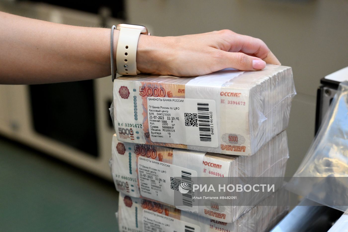 В Москве запустили в оборот купюры номиналом пять и десять рублей