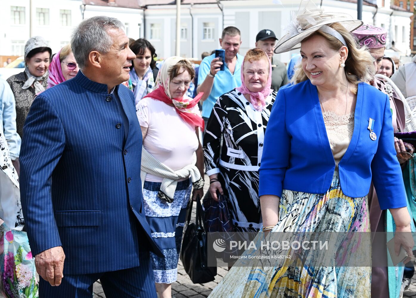 Благотворительная акция "Белый цветок" в Казани