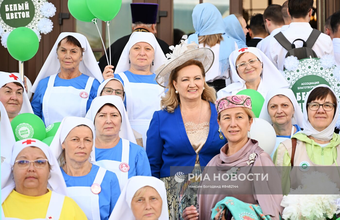 Благотворительная акция "Белый цветок" в Казани