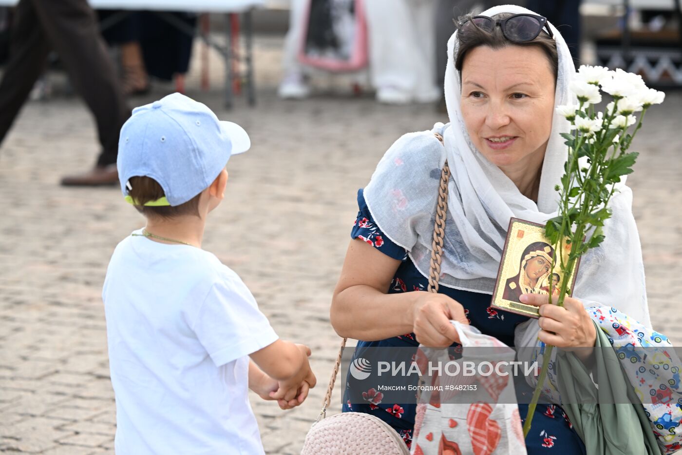 Благотворительная акция "Белый цветок" в Казани