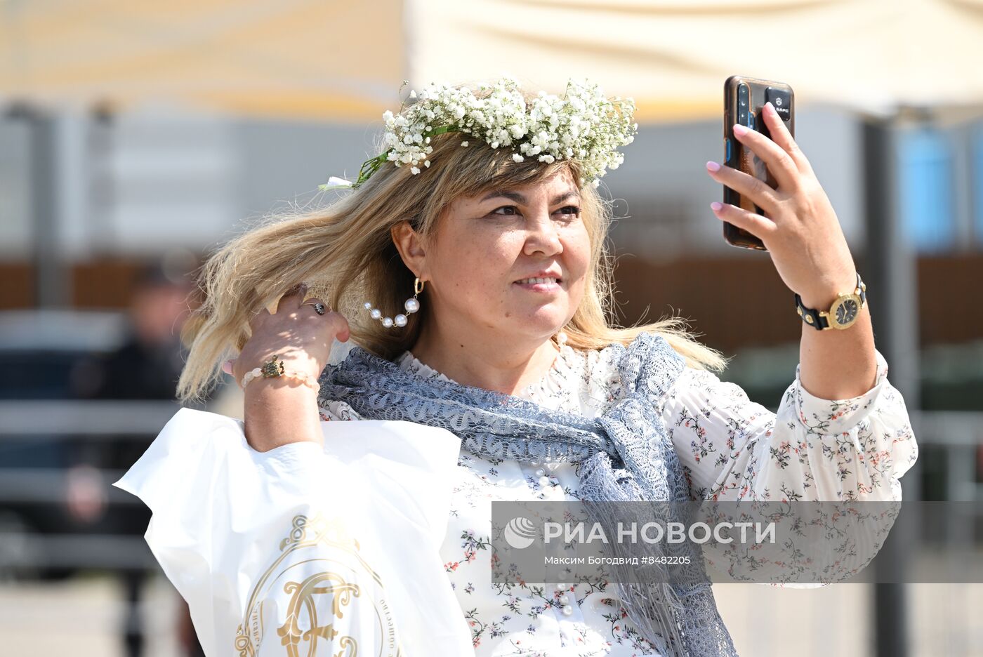Благотворительная акция "Белый цветок" в Казани