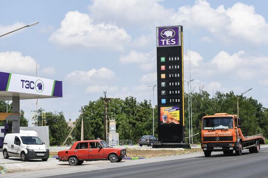 Открытие новой автозаправочной станции в Запорожской области