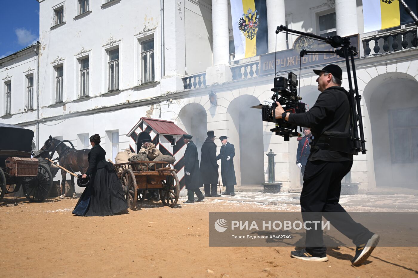 Съемки сериала "Плевако"