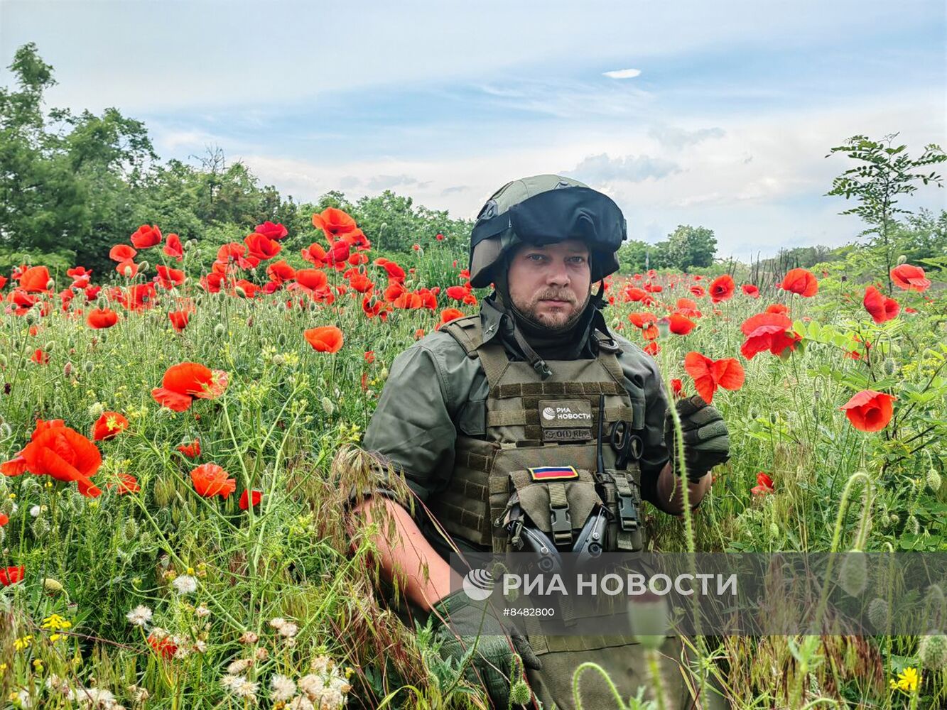 Военкор РИА Новости Ростислав Журавлев