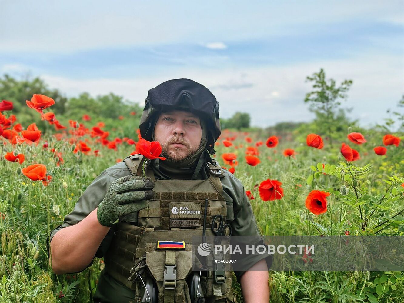 Военкор РИА Новости Ростислав Журавлев