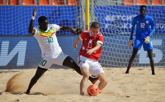 Пляжный футбол. Кубок наций. Матч Россия - Сенегал