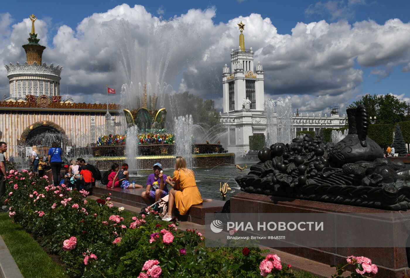 Парк ВДНХ в Москве