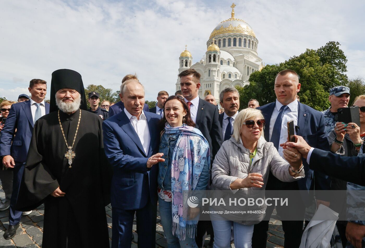 Встреча президента РФ В. Путина и президента Белоруссии А. Лукашенко