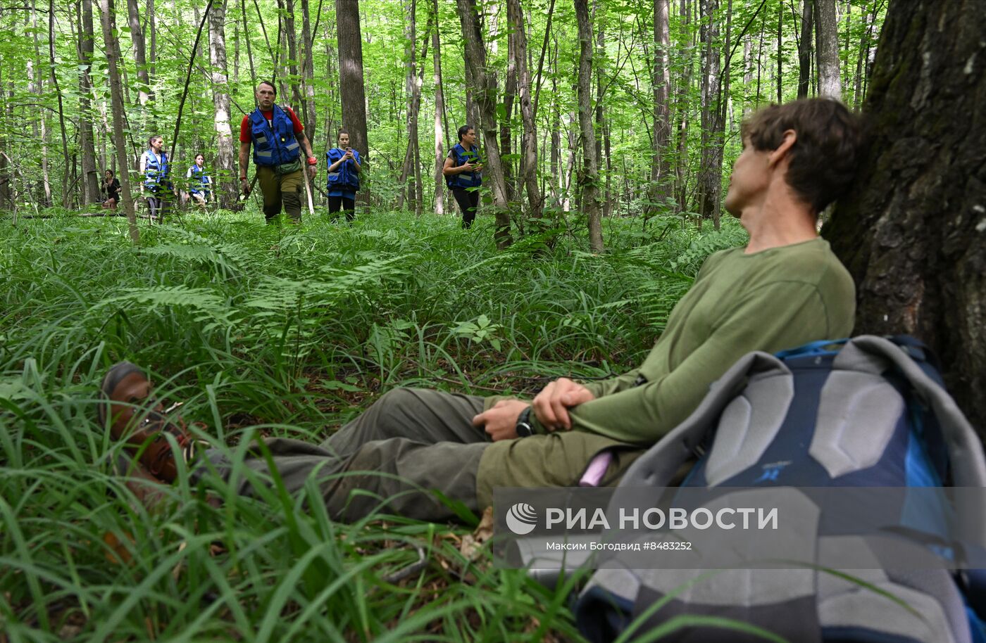 Учения добровольцев Национального центра помощи пропавшим детям в Казани