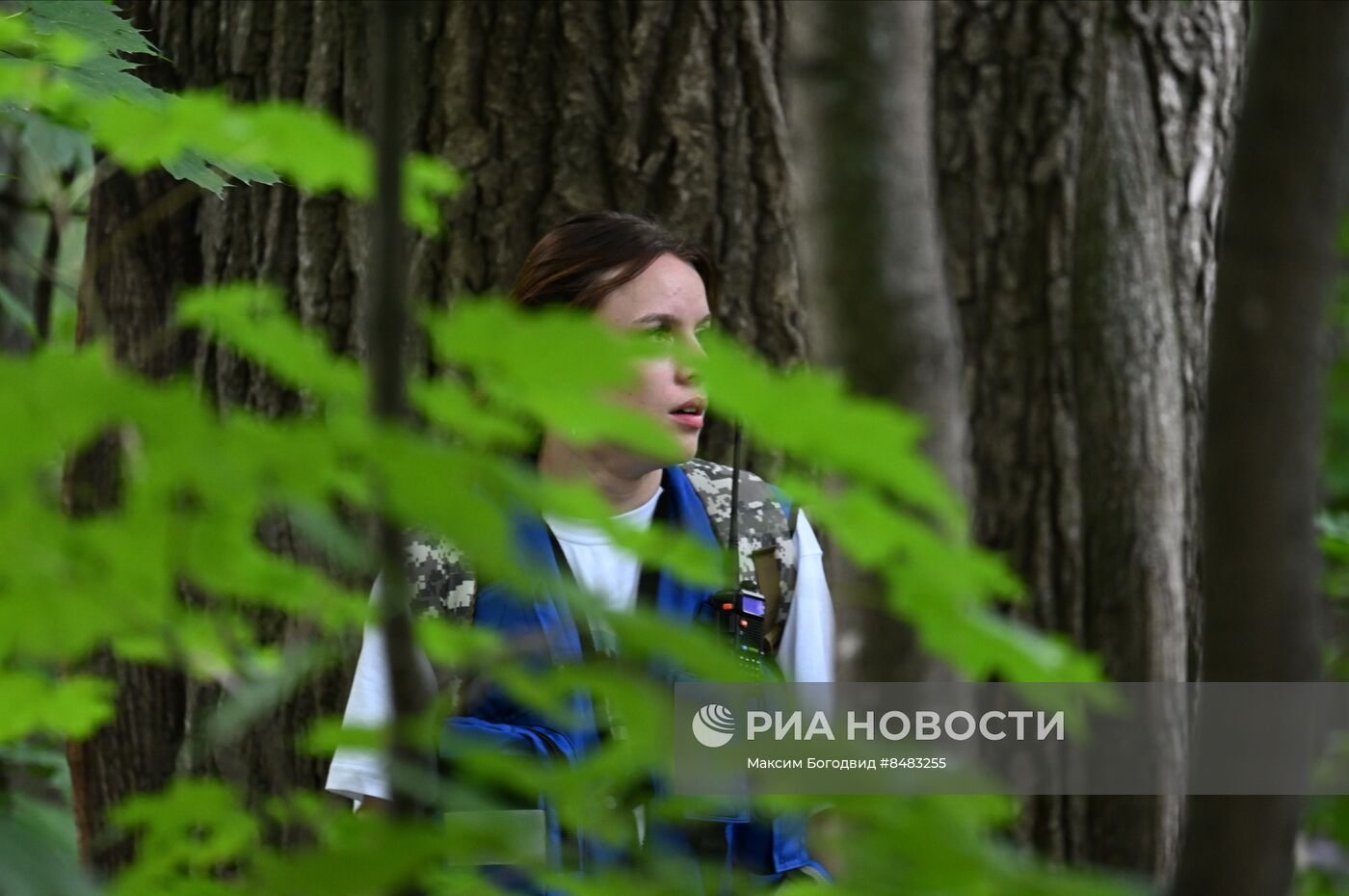 Учения добровольцев Национального центра помощи пропавшим детям в Казани