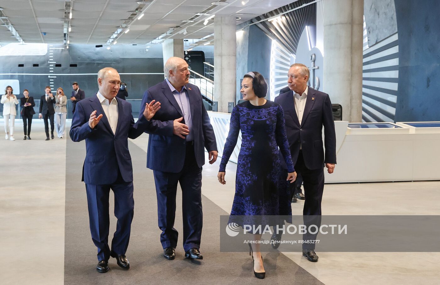 Встреча президента РФ В. Путина и президента Белоруссии А. Лукашенко