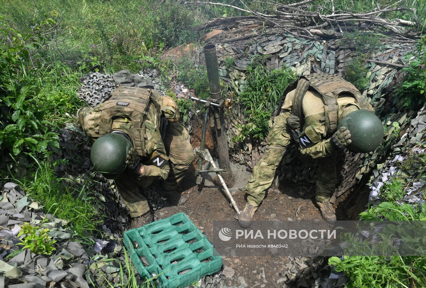 Боевая работа подразделений 1-й Танковой армии Западной группы войск на Сватовском направлении