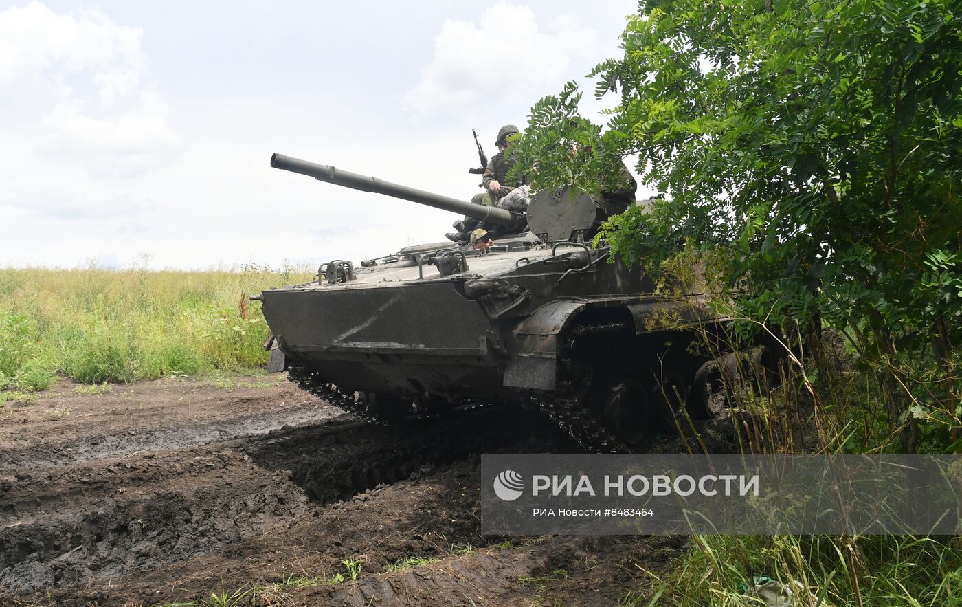 Боевая работа подразделений 1-й Танковой армии Западной группы войск на Сватовском направлении