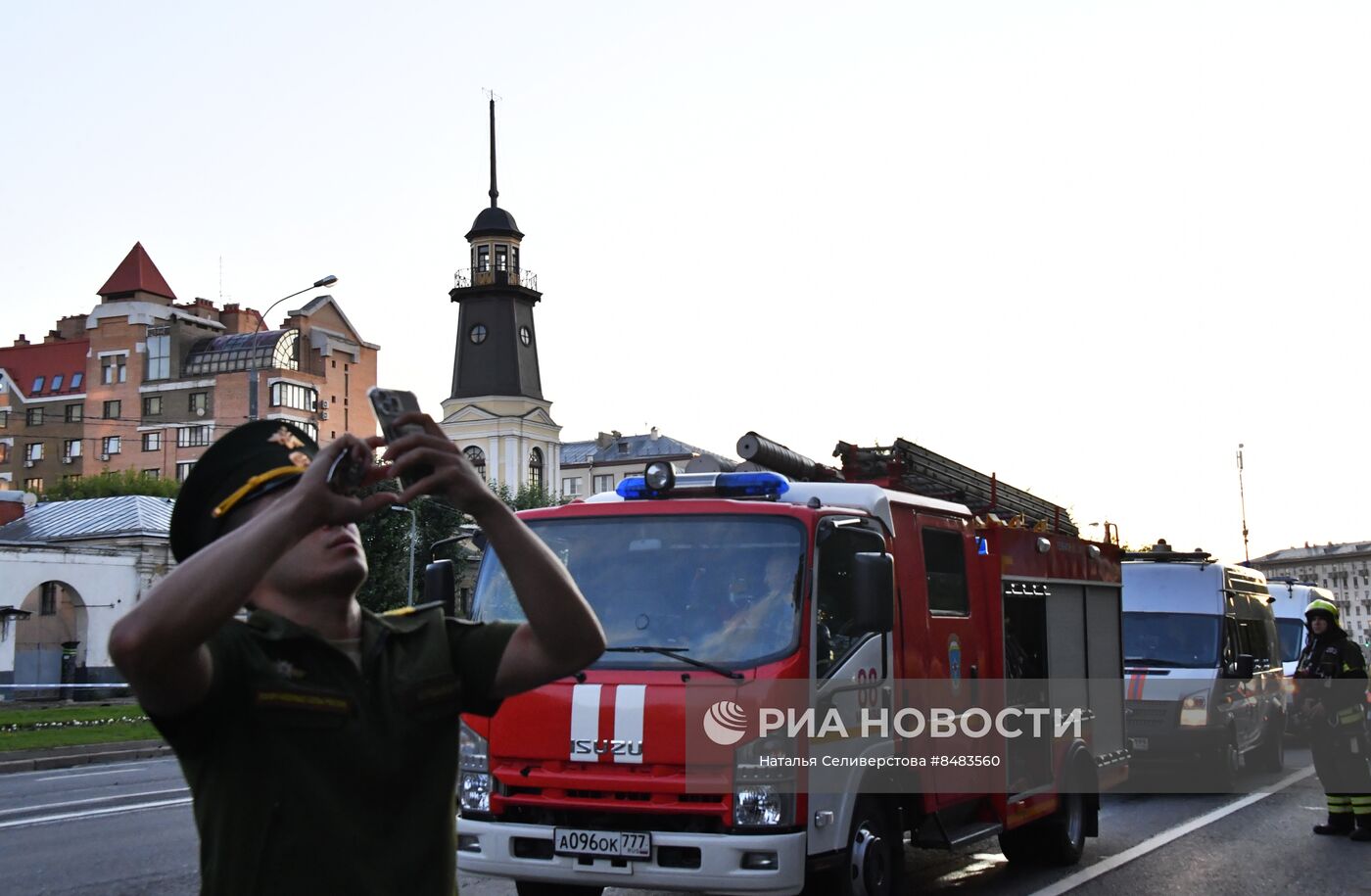 В Москве пресекли попытку атаки украинских беспилотников