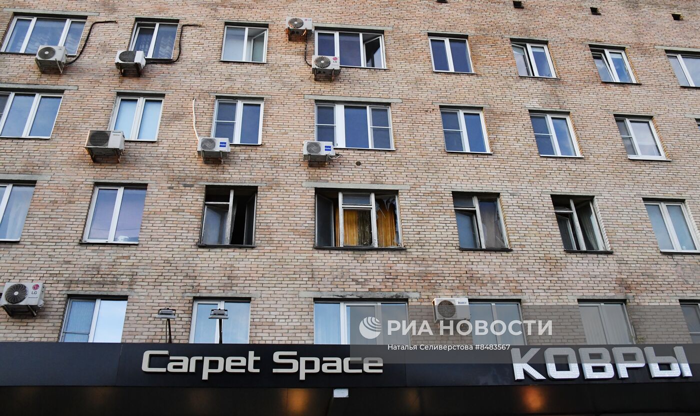 В Москве пресекли попытку атаки украинских беспилотников