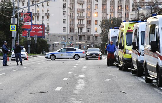 В Москве пресекли попытку атаки украинских беспилотников