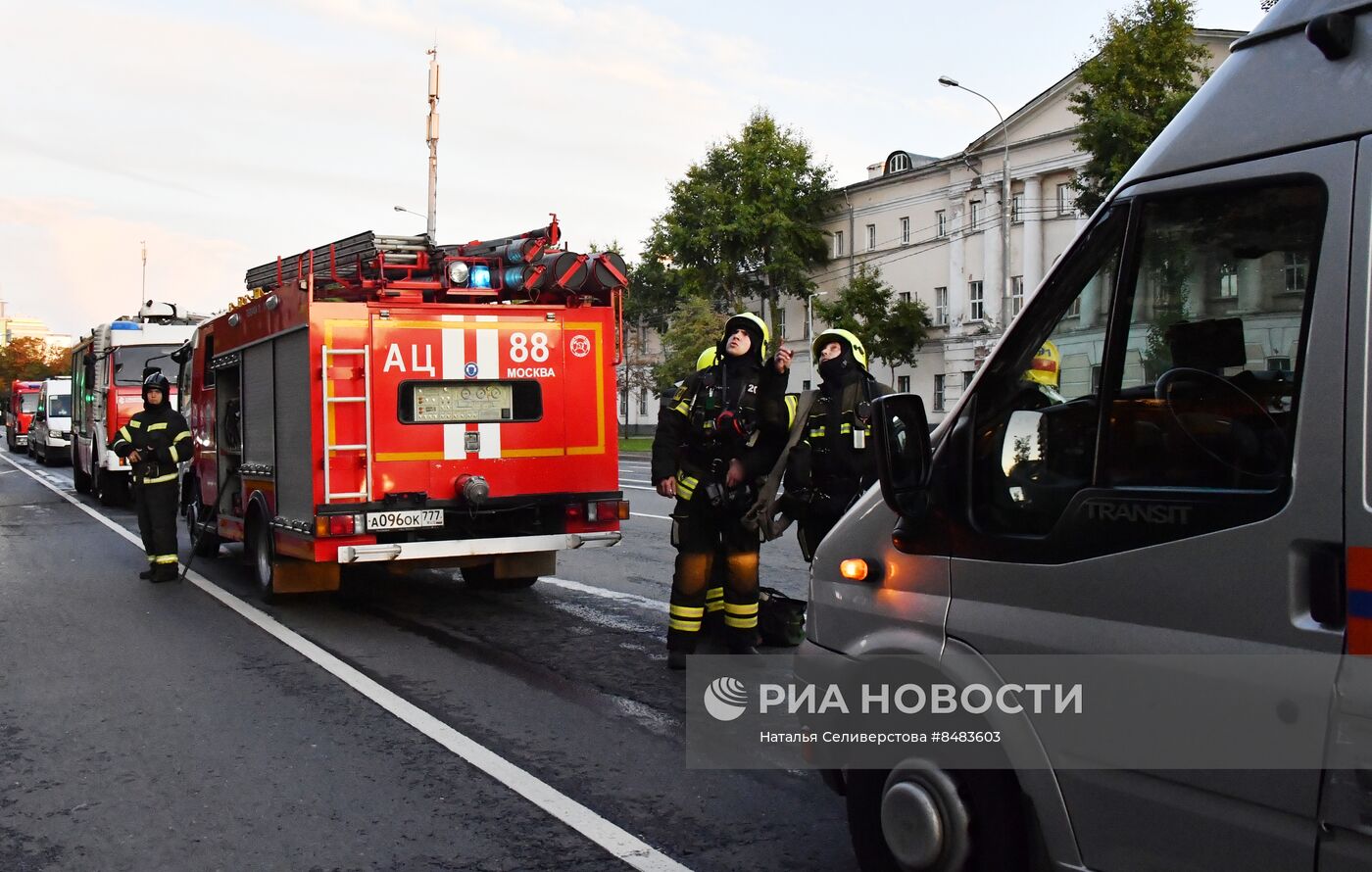 В Москве пресекли попытку атаки украинских беспилотников