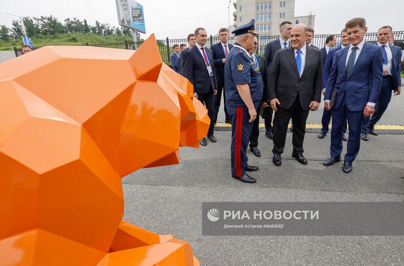 Рабочая поездка премьер-министра РФ М. Мишустина в ДФО