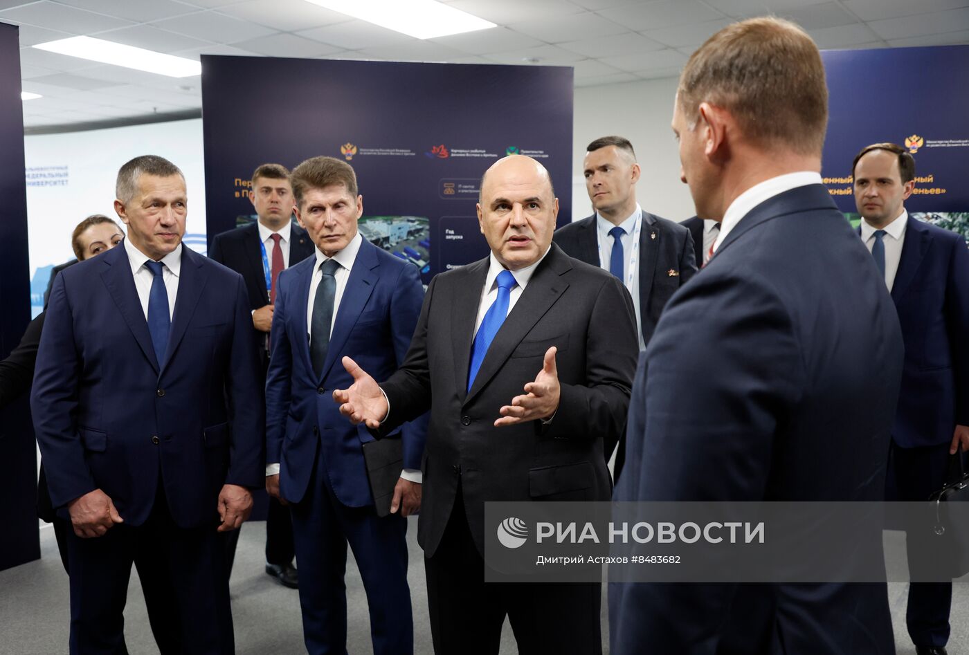 Рабочая поездка премьер-министра РФ М. Мишустина в ДФО