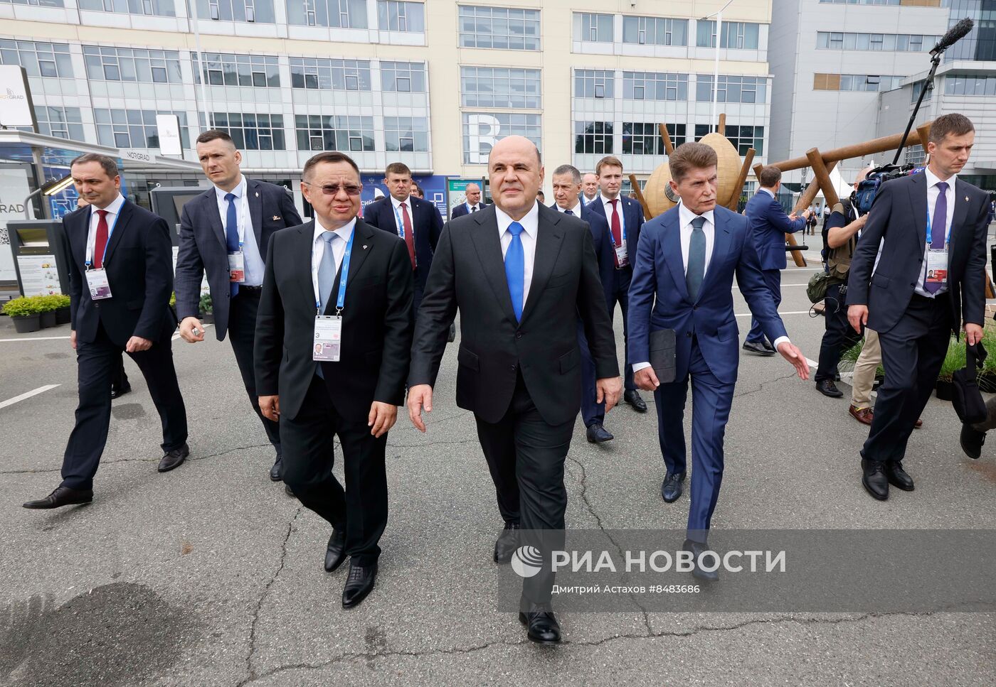 Рабочая поездка премьер-министра РФ М. Мишустина в ДФО