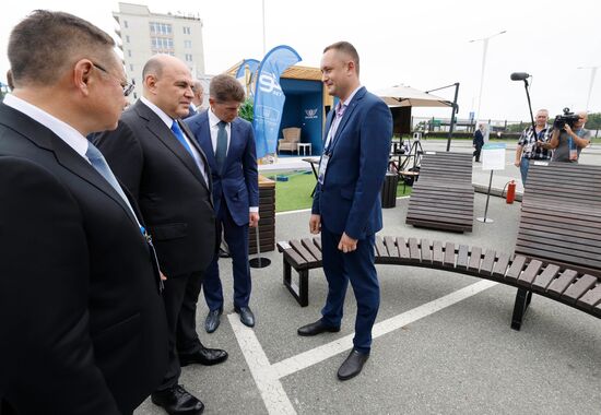 Рабочая поездка премьер-министра РФ М. Мишустина в ДФО