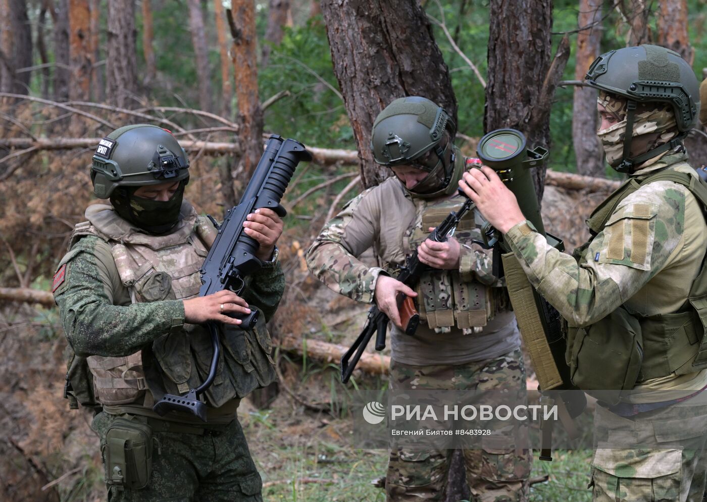 Боевая работа огнеметчиков ЦВО на Краснолиманском направлении