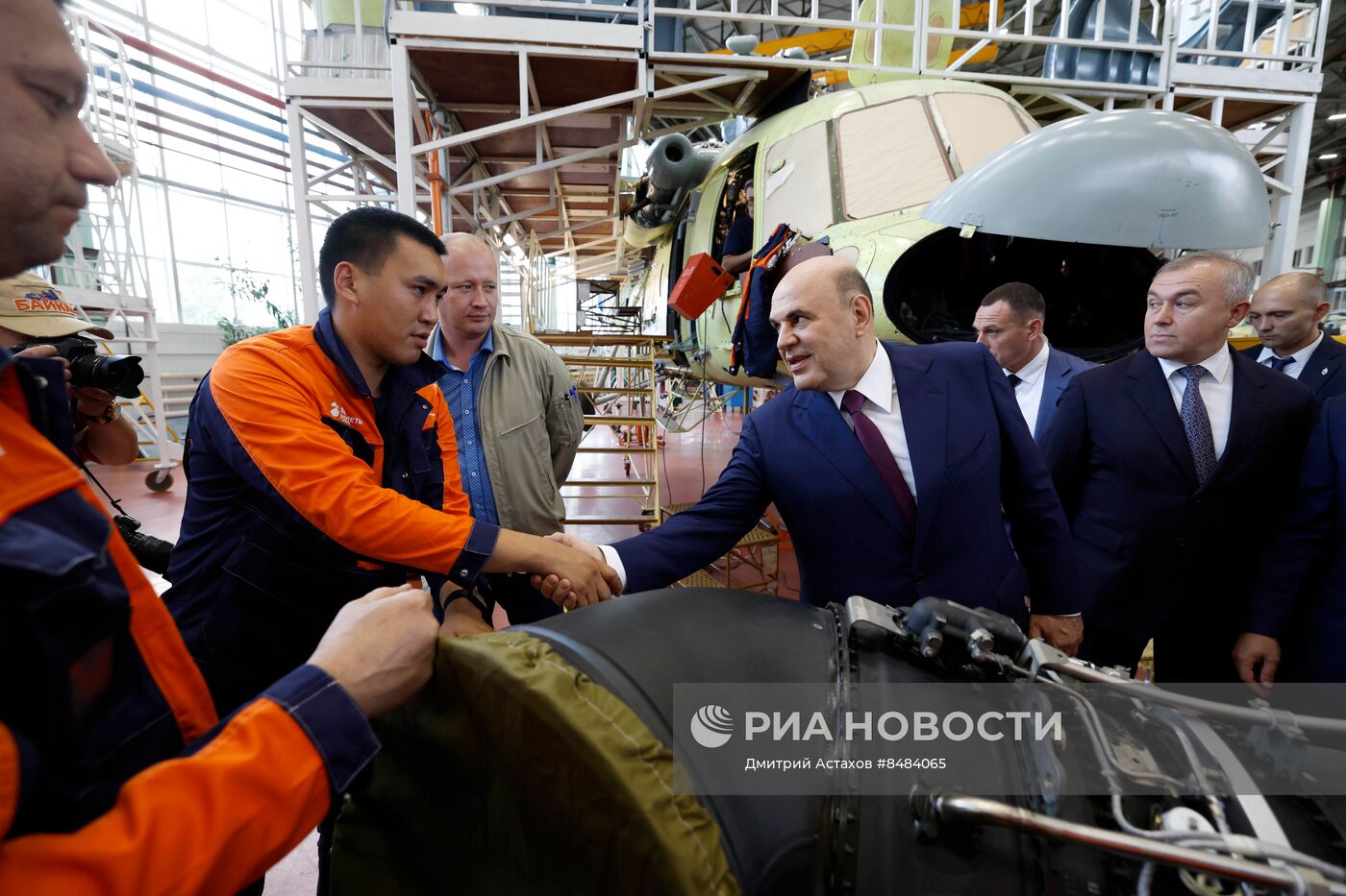 Рабочая поездка премьер-министра РФ М. Мишустина в ДФО. День второй