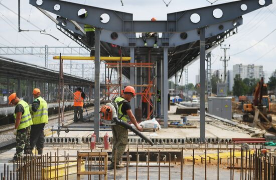 Реконструкция железнодорожных станций Лианозово и Рижская