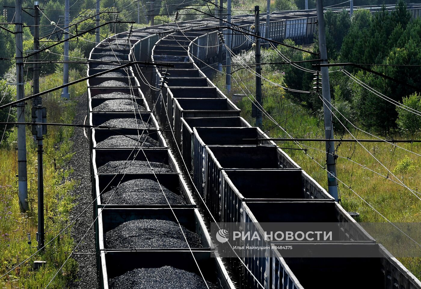 Поезда на Транссибирской железнодорожной магистрали 