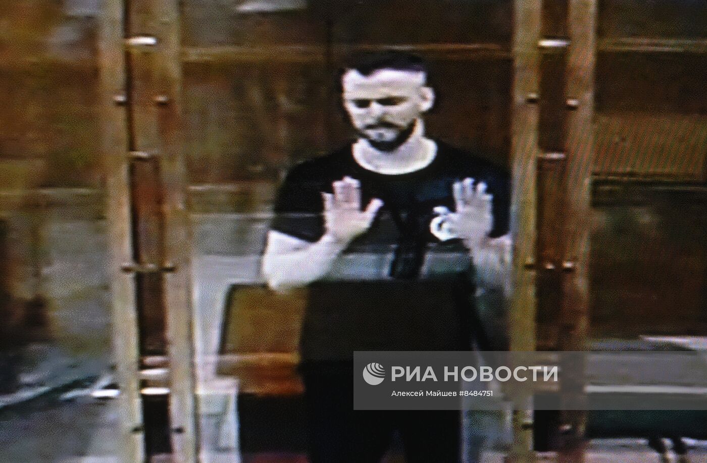 Оглашение приговора И. Сачкову, обвиняемому в госизмене