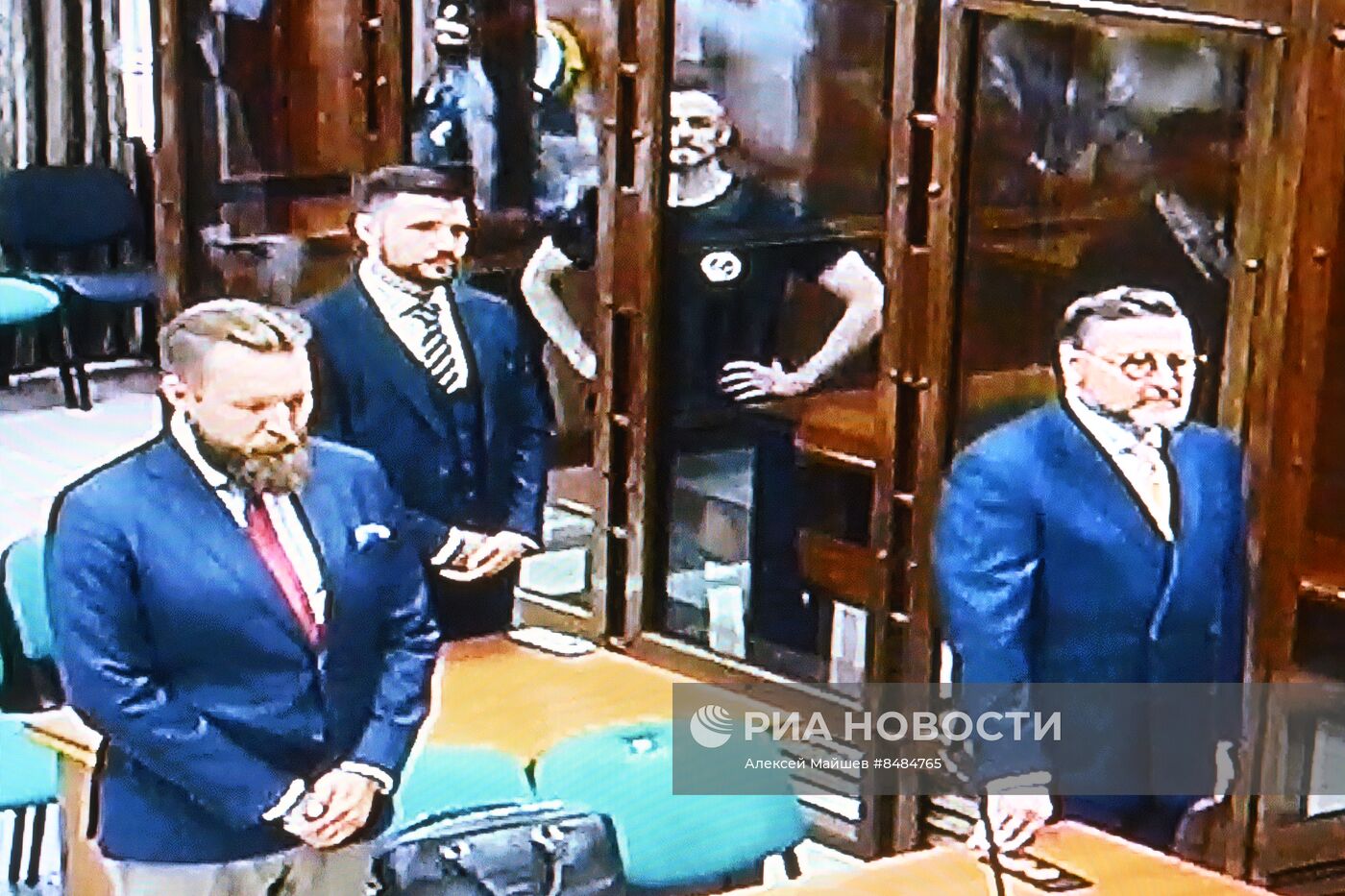 Оглашение приговора И. Сачкову, обвиняемому в госизмене 