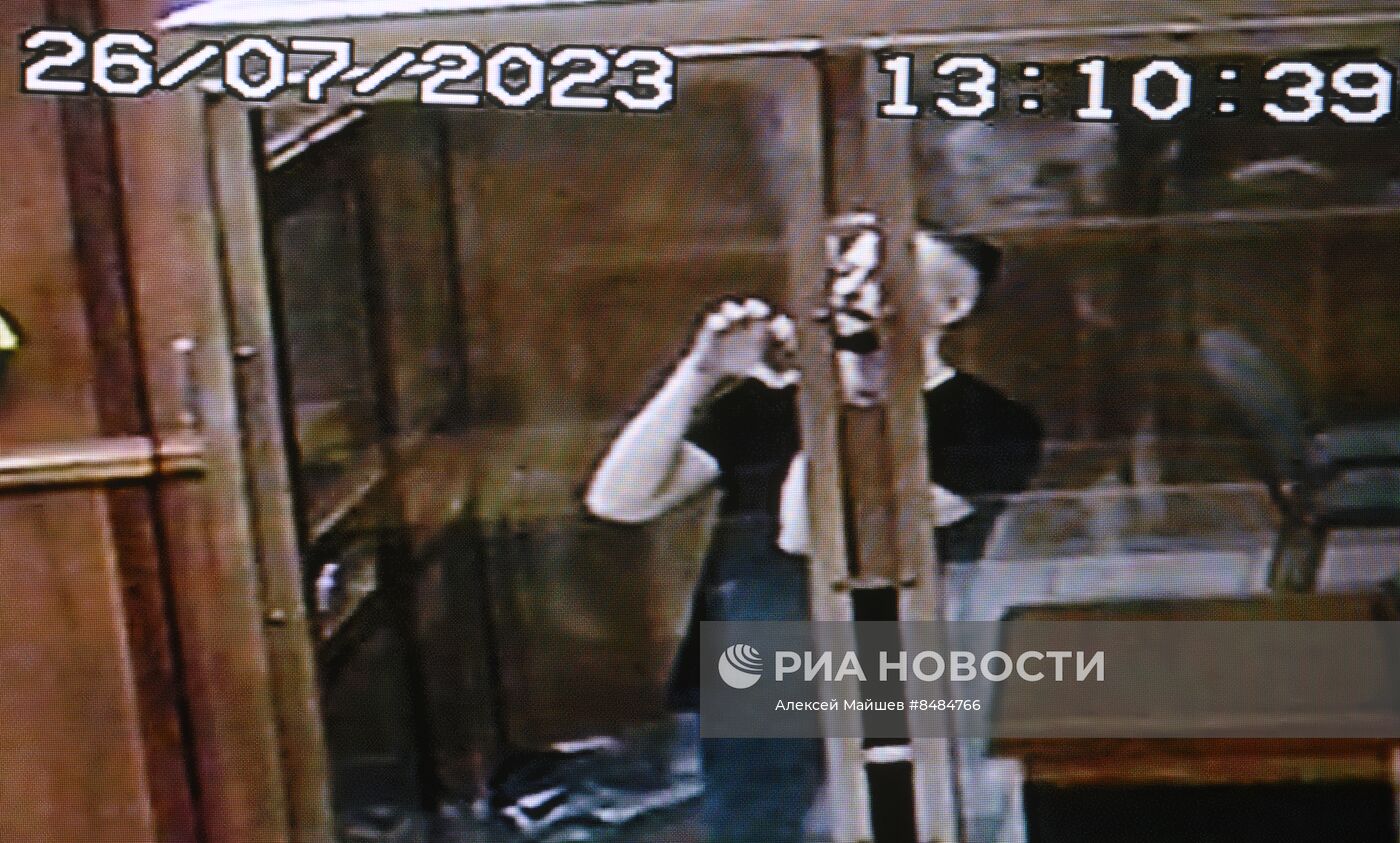 Оглашение приговора И. Сачкову, обвиняемому в госизмене