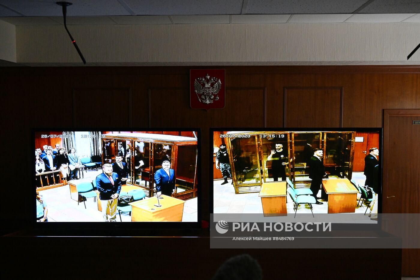 Оглашение приговора И. Сачкову, обвиняемому в госизмене